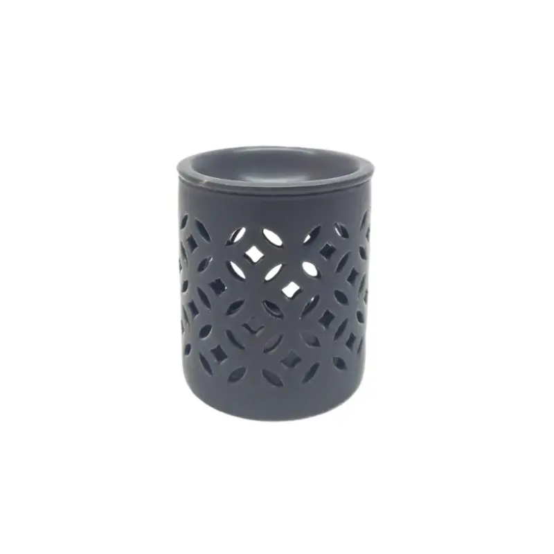 Candela ceramica neagra, model 177